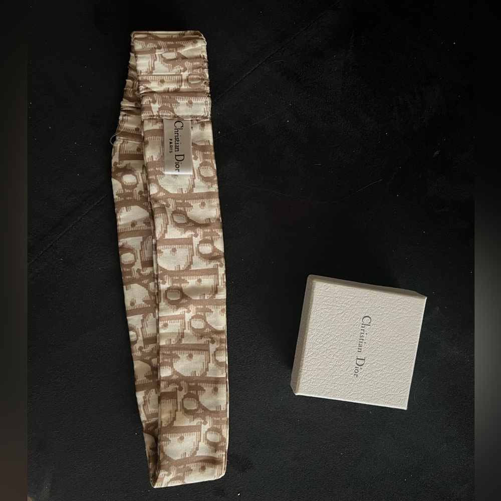 Christian Dior Silk Headband